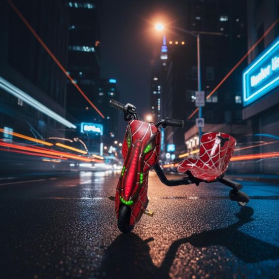 صورة ️ سكوتر درفت مطور ميني سبايدر ️